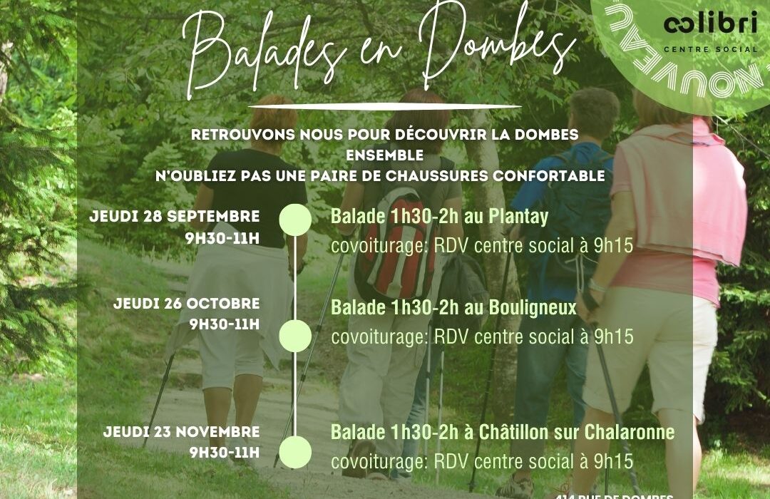 Balade Dombes Adultes Séniors