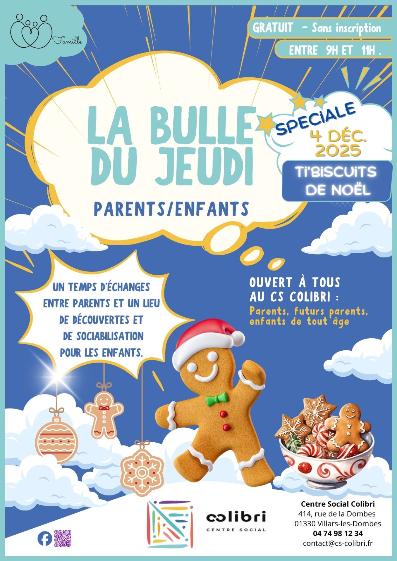 Cuisinons des biscuits à la bulle du jeudi 4 décembre